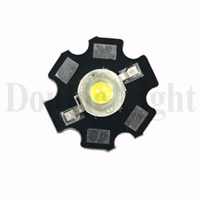 High Power White SMD LED PCB Board 20mm*20mm With Lens Diameter 5.4mm CCT 5000-6000K